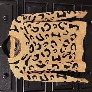 Leopard print sweater 🐆